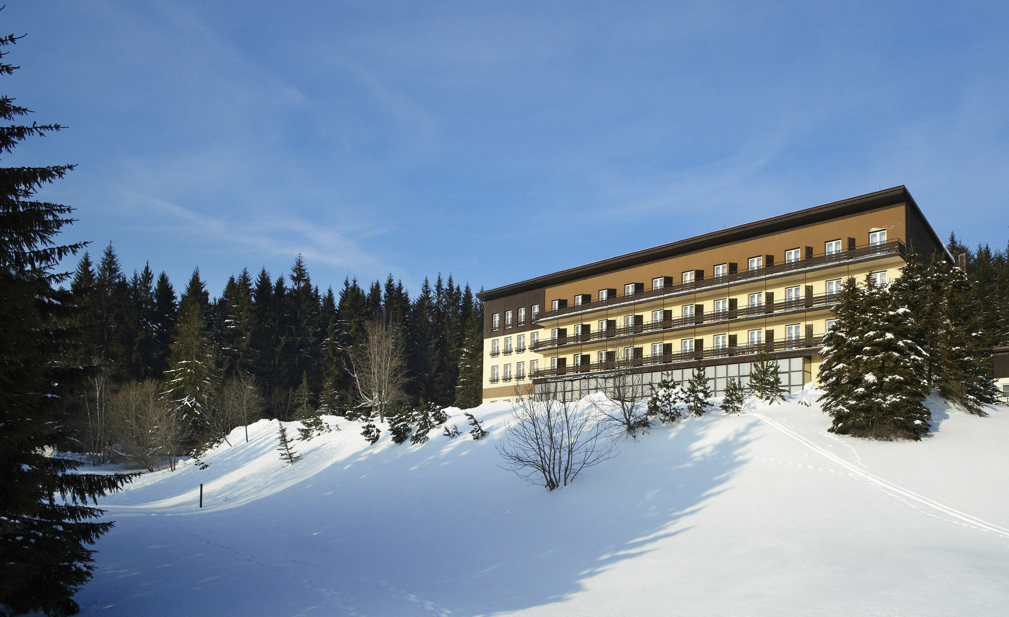 OREA Hotel Špičák Šumava Železná Ruda Esterno foto